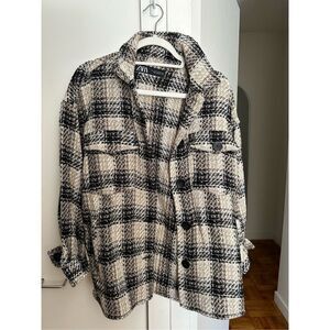 Zara flannel top